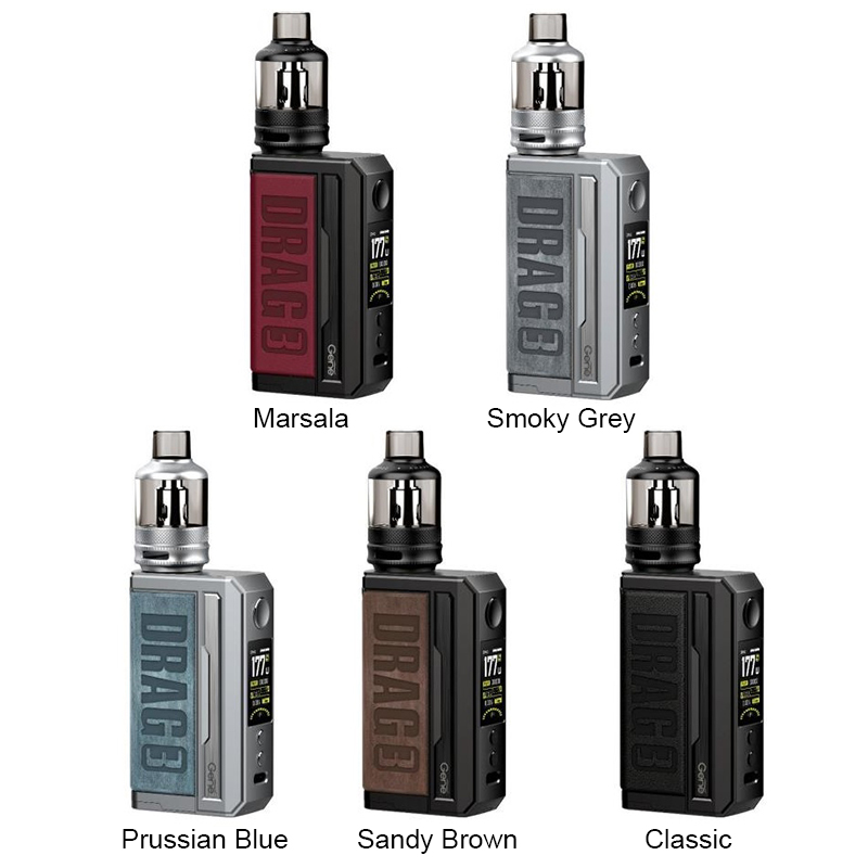 VOOPOO Drag 3 Kit 177W with TPP Pod Tank