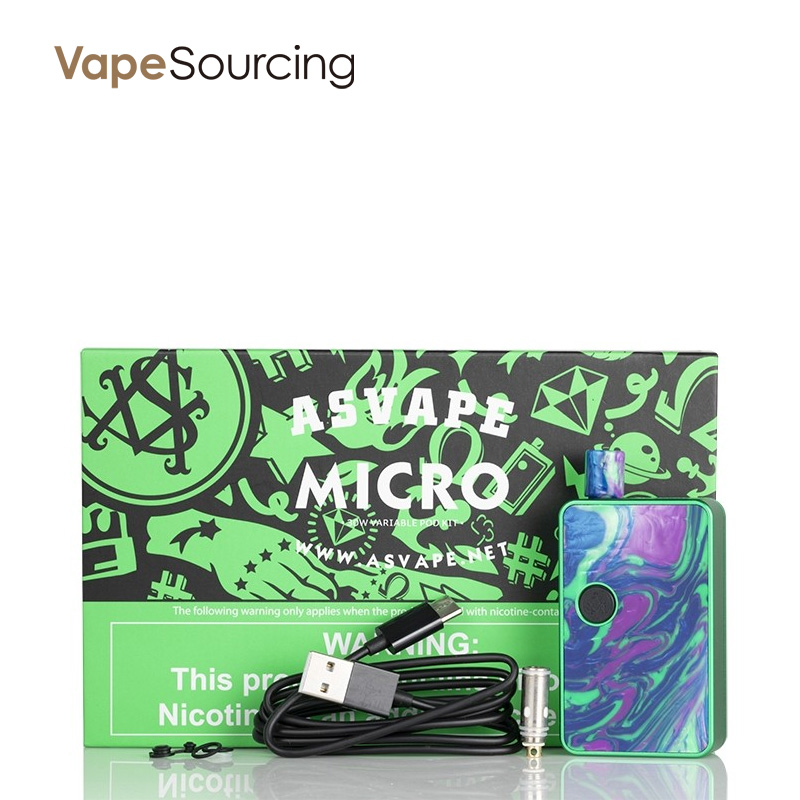 Asvape Micro 30W Pod System Kit 1100mAh