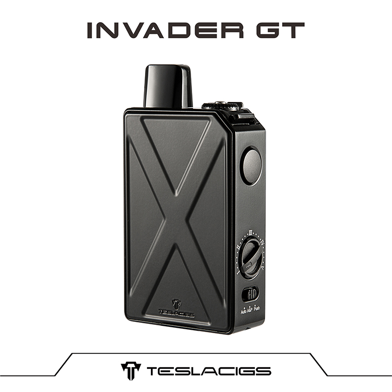 Teslacigs Invader GT 50W Mod Pod Kit 1200mAh