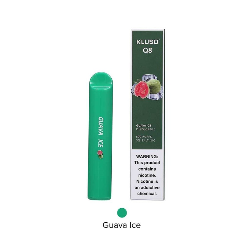 KLUSO Q8 Disposable Pod Kit 550mAh 800 Puffs