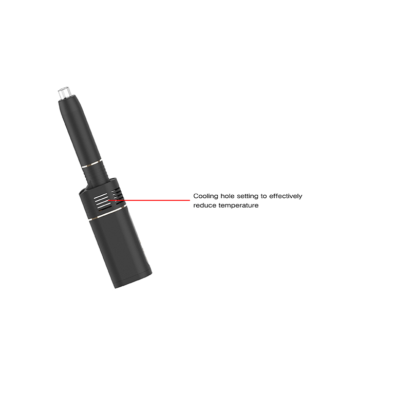 Kingtons BLK Rotary Dry Leaf Vaporizer 1800mAh