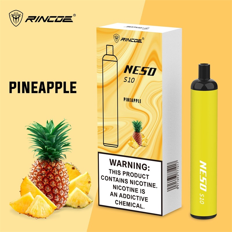 Rincoe Neso S10 Disposable Vape Pen Kit 600 Puffs 500mAh