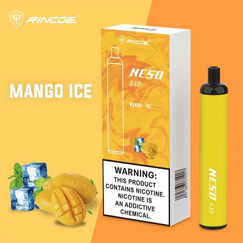 Rincoe Neso S10 Disposable Vape Pen Kit 600 Puffs 500mAh