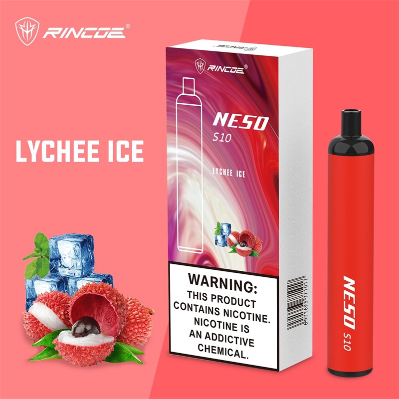 Rincoe Neso S10 Disposable Vape Pen Kit 600 Puffs 500mAh