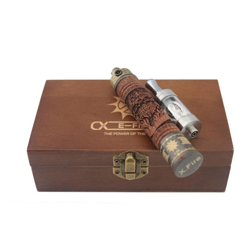 Vision Spinner E-Fire Wooden Vape Pen Kit 1100mAh