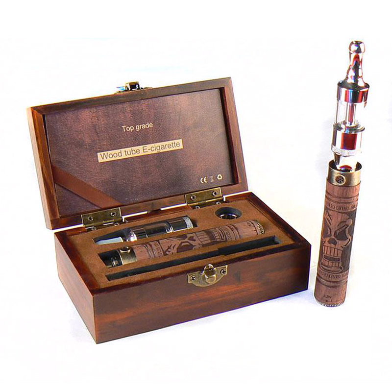 Vision Spinner E-Fire Wooden Vape Pen Kit 1100mAh