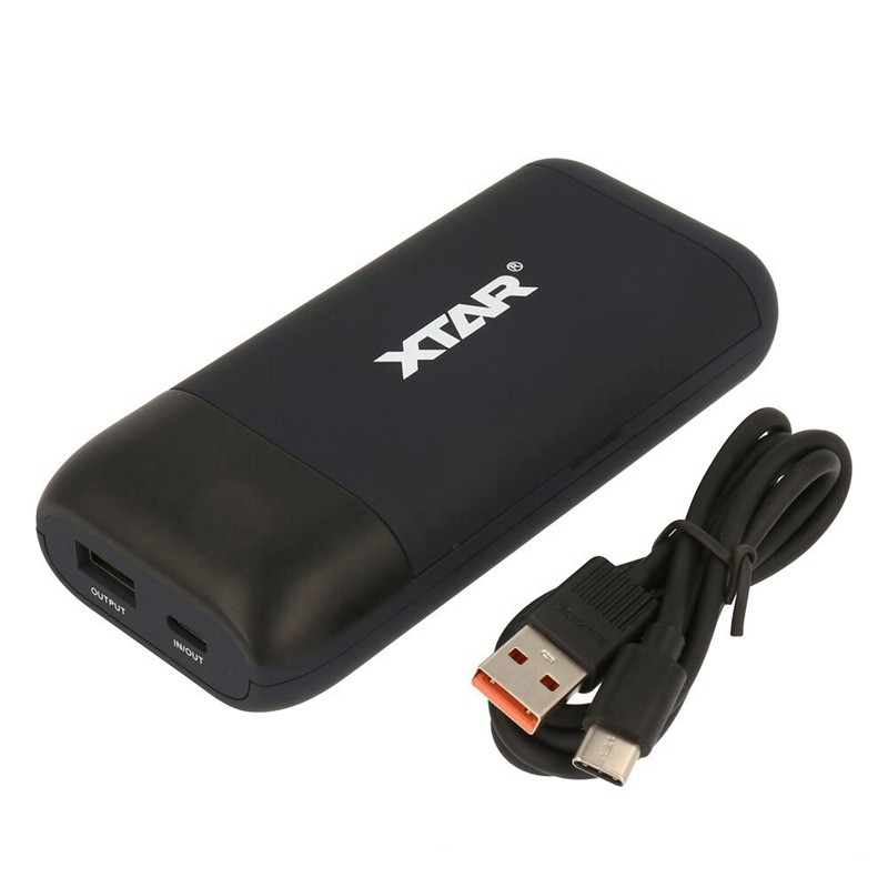 XTAR PB2S Portable Dual-Role 2 Bay Battery Charger Power Bank