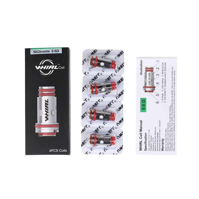 Uwell Whirl Replacement Coils (4pcs/pack)