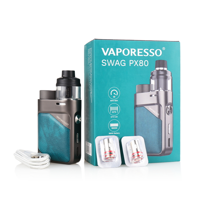 Vaporesso Swag PX80 Pod Mod Kit 80W External 18650 Battery