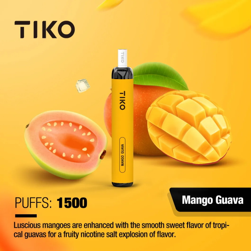 TIKO Disposable Vape Device 1500 Puffs 800mAh