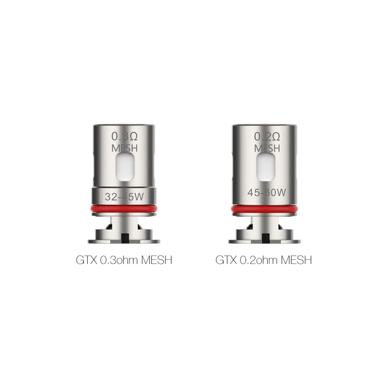 Vaporesso GTX Replacement Coils For Target PM80, Target PM80 SE, Target PM30, GTX One (5pcs/pack)