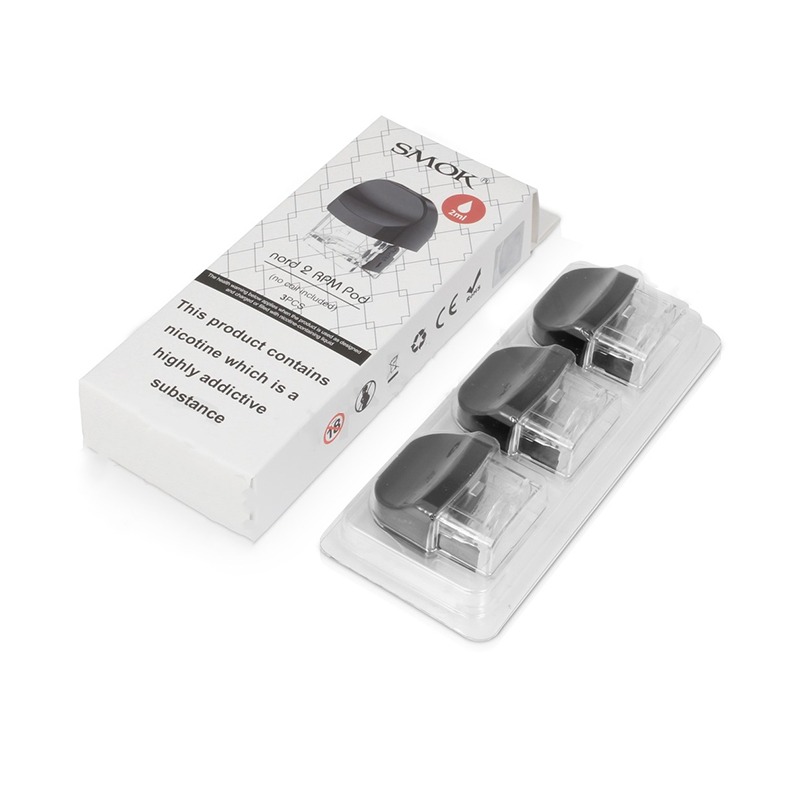 SMOK Nord 2 Replacement Empty Pod Cartridge 4.5ml (3pcs/pack)