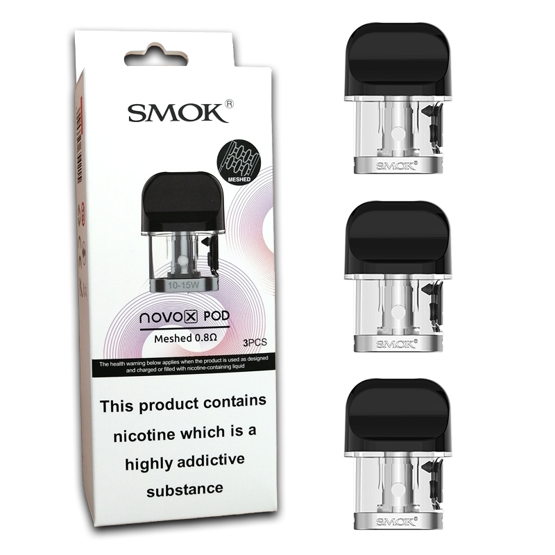 SMOK Novo X Replacement Pod Cartridge 2ml with Coil (3pcs/pack)