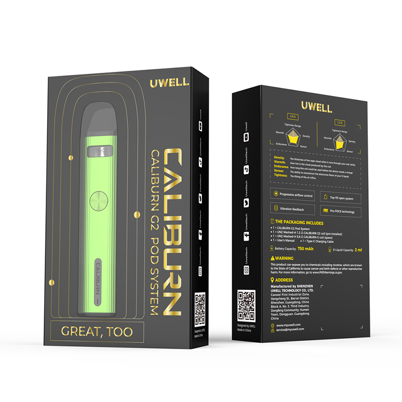 Uwell Caliburn G2 Pod System Kit 750mAh